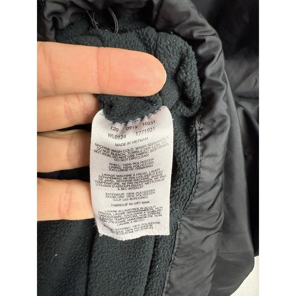 Columbia Flash Challenger Windbreaker Jacket Mens XS Black Logo Hooded Zip-Up‎